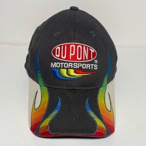 Vintage Chase DuPont Motorsports Jeff Gordon #24 Flames Hat Multi-Color O/S